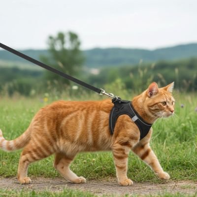  harnais chaton anti-fugue réglable