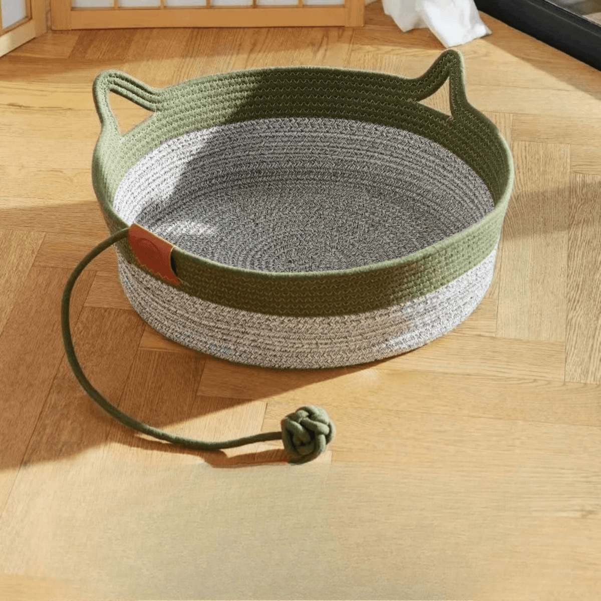 PANIER OSIER CHAT | ARTISANAL JAPONAIS - Leschamour