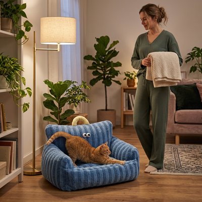 Panier pour chat original moelleux