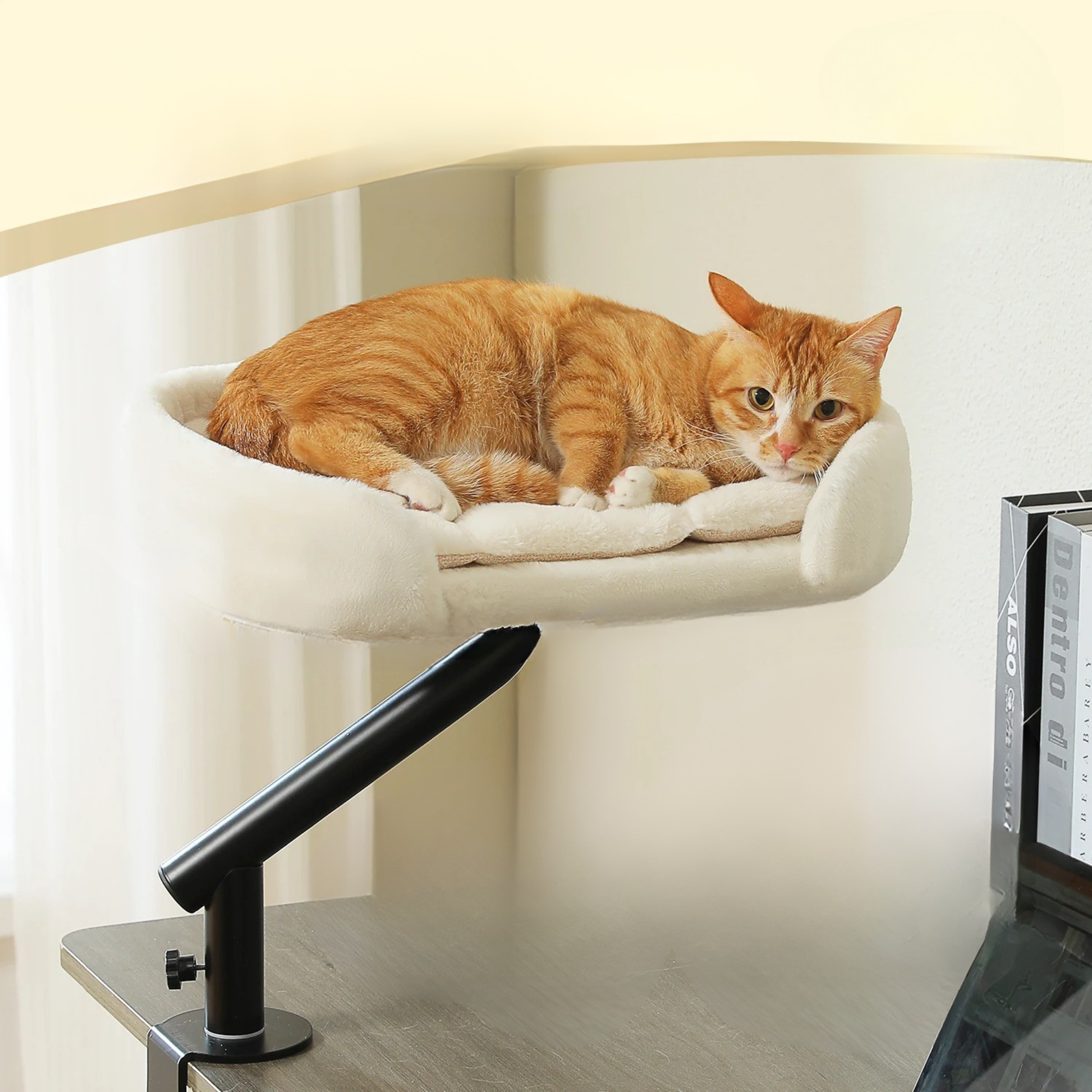 panier suspendu chat moelleux