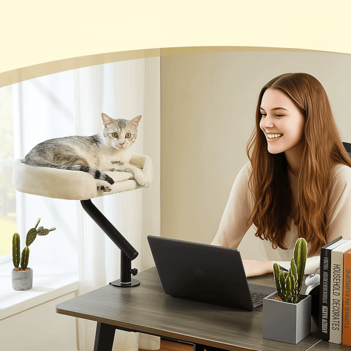 PANIER SUSPENDU CHAT | ROTATIF - Leschamour