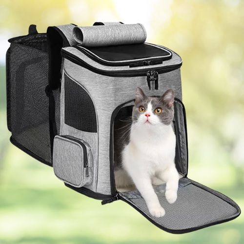 SAC À DOS CHAT | EXTENSIBLE ET PLIABLE - Leschamour
