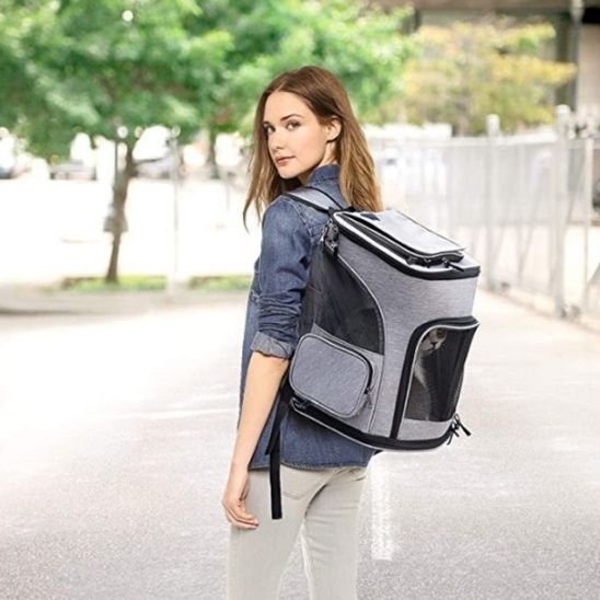 SAC À DOS CHAT | EXTENSIBLE ET PLIABLE - Leschamour