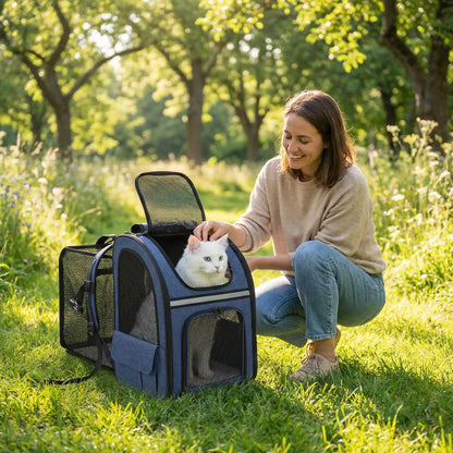 Sac a dos chat extensible randonnée
