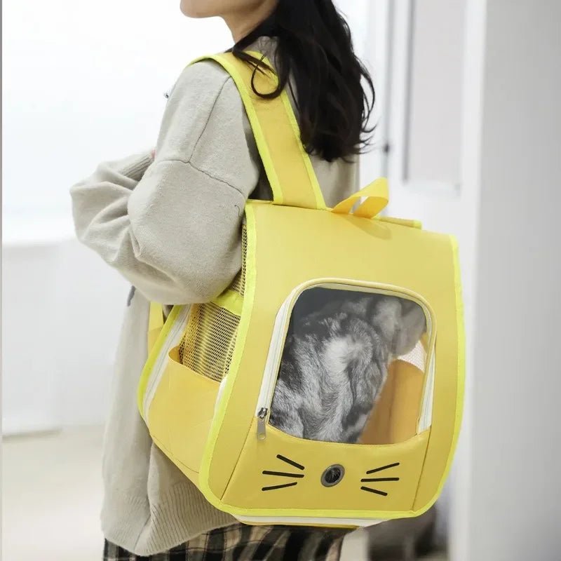 SAC A DOS CHAT - RESPIRANT ET PLIABLE - Leschamour