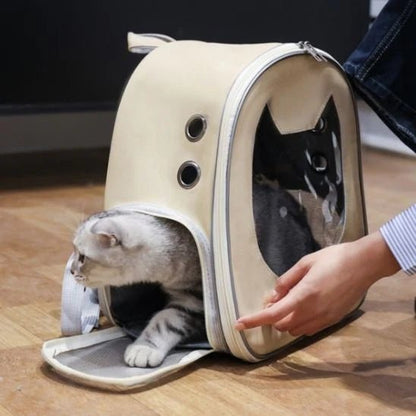SAC A DOS CHAT | TETE DE CHAT - Leschamour