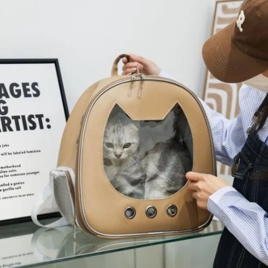 SAC A DOS CHAT | TETE DE CHAT - Leschamour
