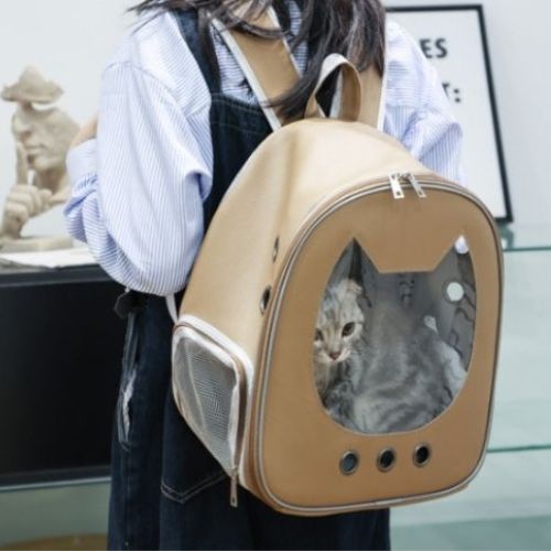 SAC A DOS CHAT | TETE DE CHAT - Leschamour