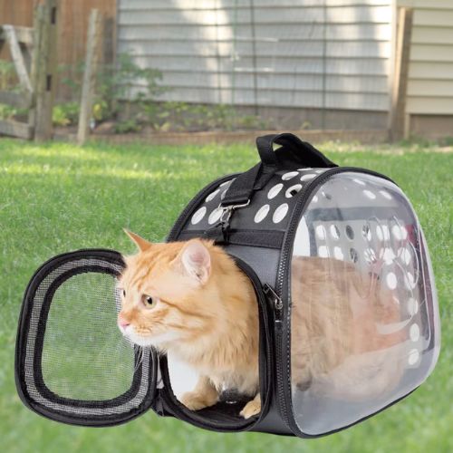 sac de transport pour chat pliable promenade
