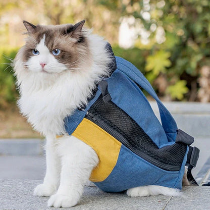 SAC POUR CHAT | EN TOILE DE COTON - Leschamour