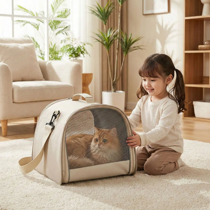 sac transport chat bandoulière fillette