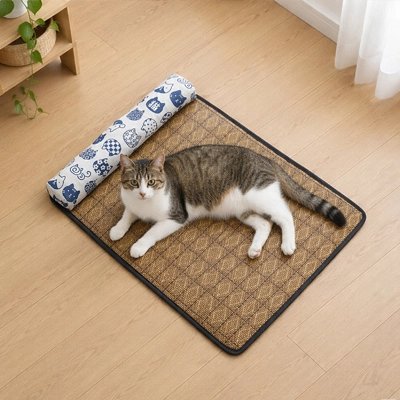 Tapis rafraichissant Chat blanc