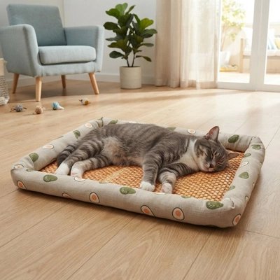 Tapis rafraichissant Chat respirant