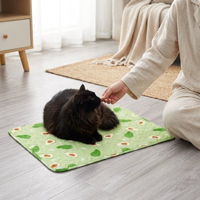 TAPIS RAFRAICHISSANT POUR CHAT | ANTIDÉRAPANT - Leschamour