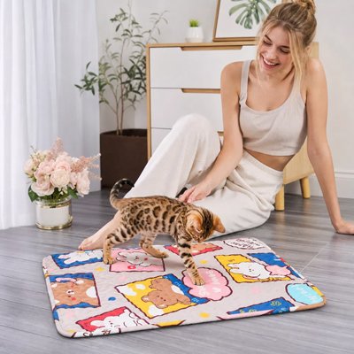 Tapis rafraichissant pour Chat carré