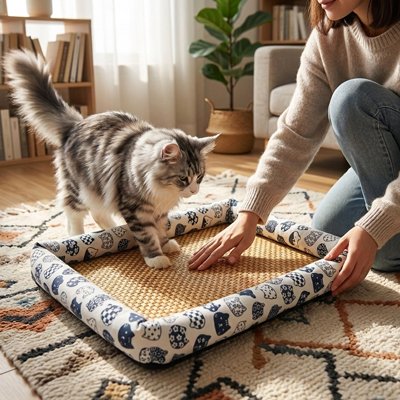 Tapis rafraichissant pour Chat été