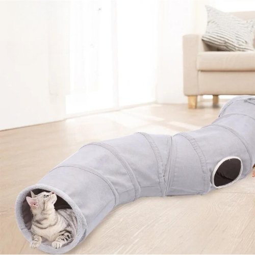 tunnel pour chat jouet durable