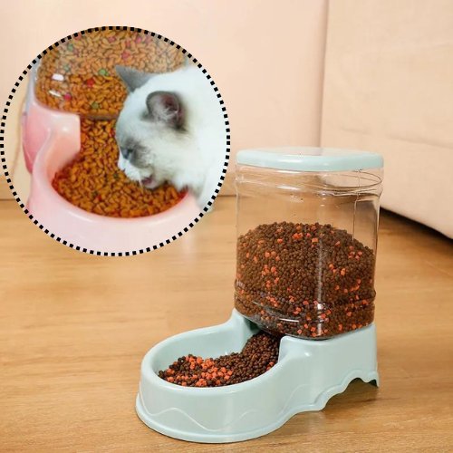 DISTRIBUTEUR DE CROQUETTES POUR CHAT - FEEDCAT™ - Leschamour