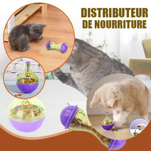 DISTRIBUTEUR DE CROQUETTES POUR CHAT - TOUPICAT™ - Leschamour